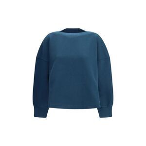 Alaïa Women Cotton Sweatshirt With A Boat Neckline